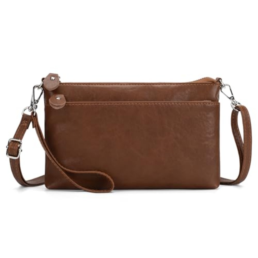 Clutch Bag Evening - befen Genuine Leather Wristlet Clutch Wallet