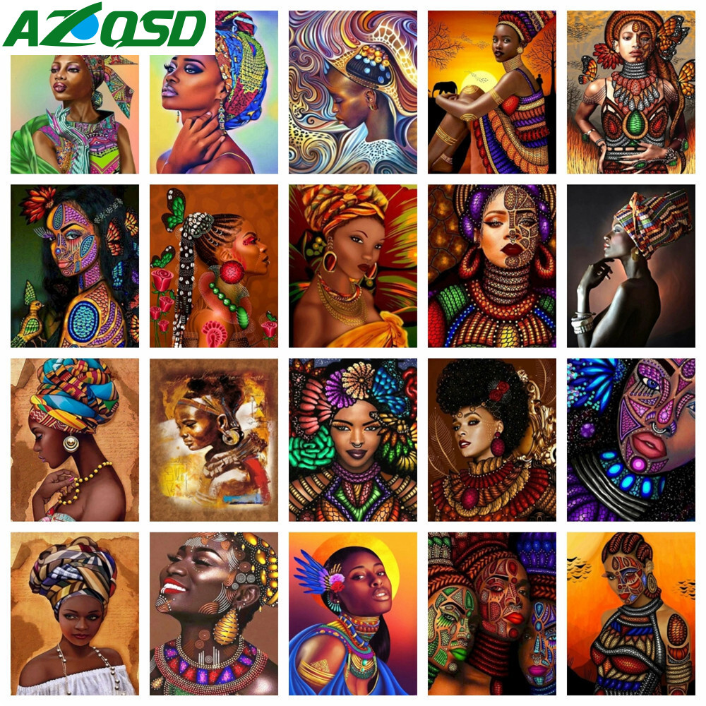 Women Bags India - AZQSD 5d Diy Diamond Painting Woman