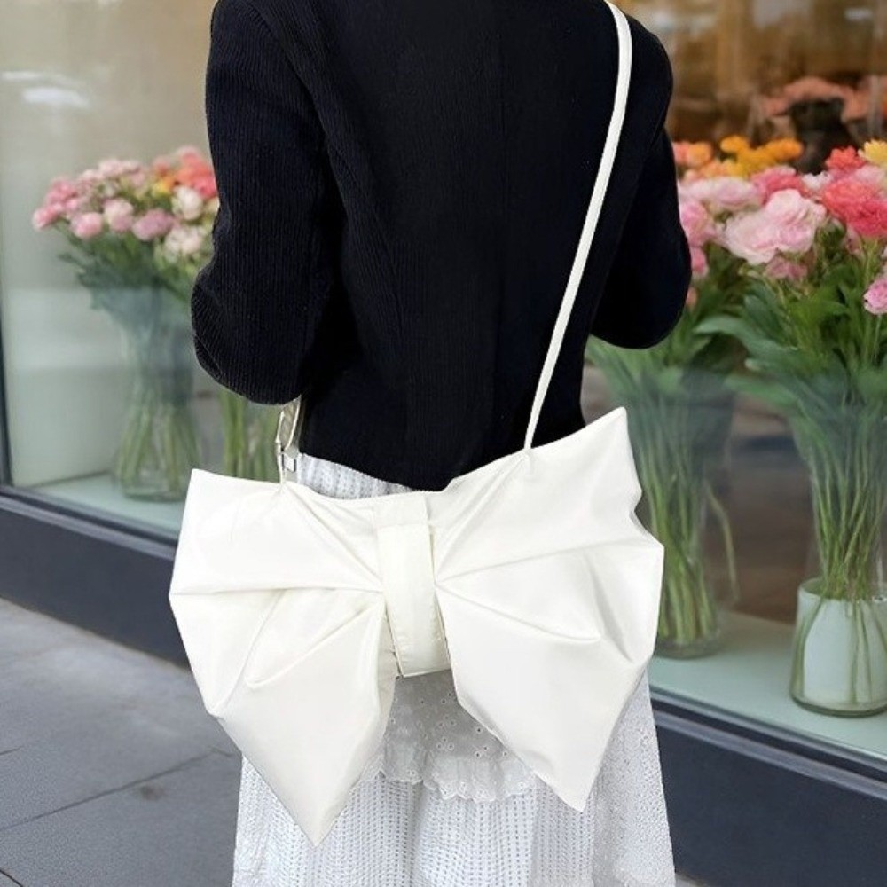 Women Bags For Office Use - New Elegant Pleated Bow Crossbody Bags