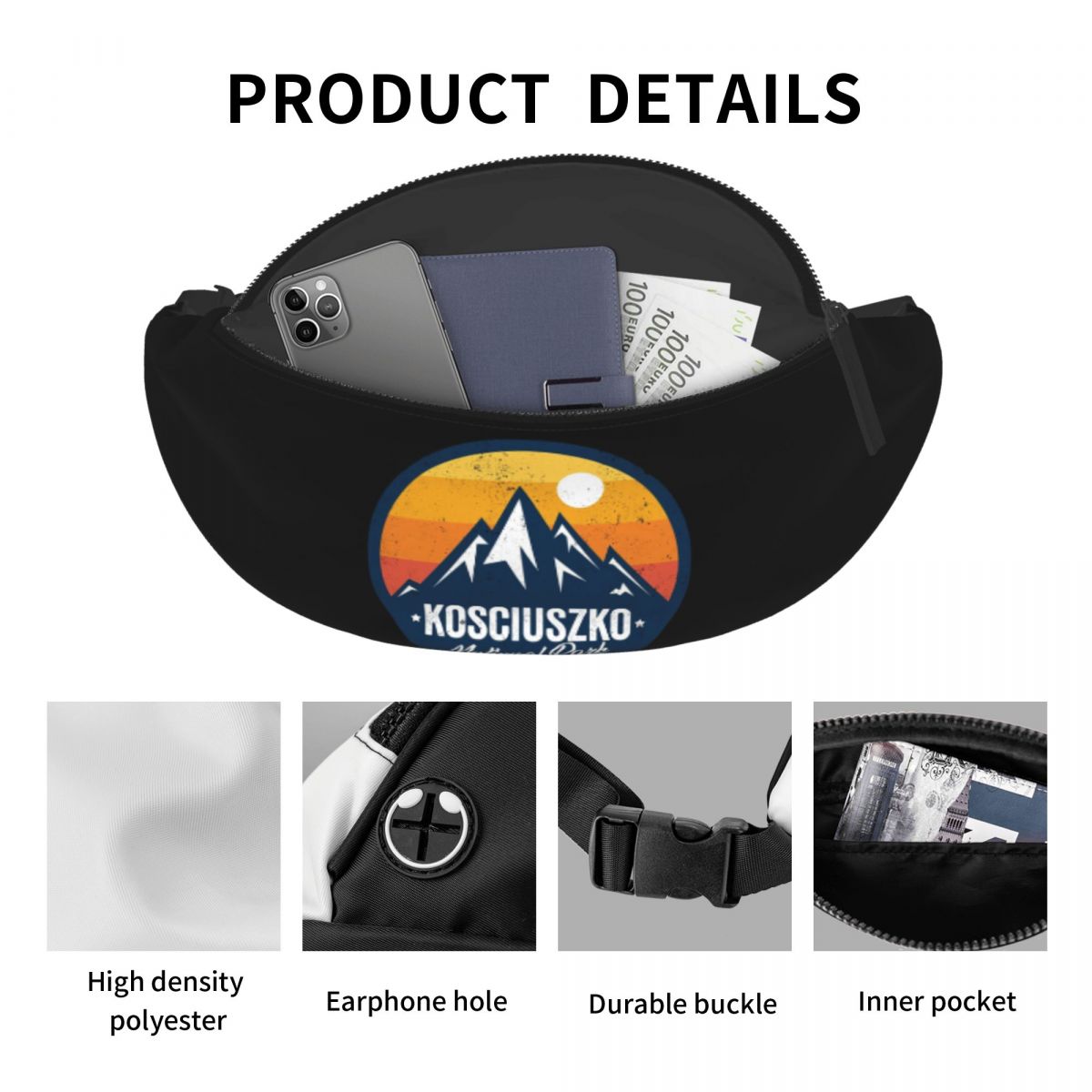 Crossbody Waist Bag Mount Kosc - Women Bags In Australia บทวิจารณ์และราคา