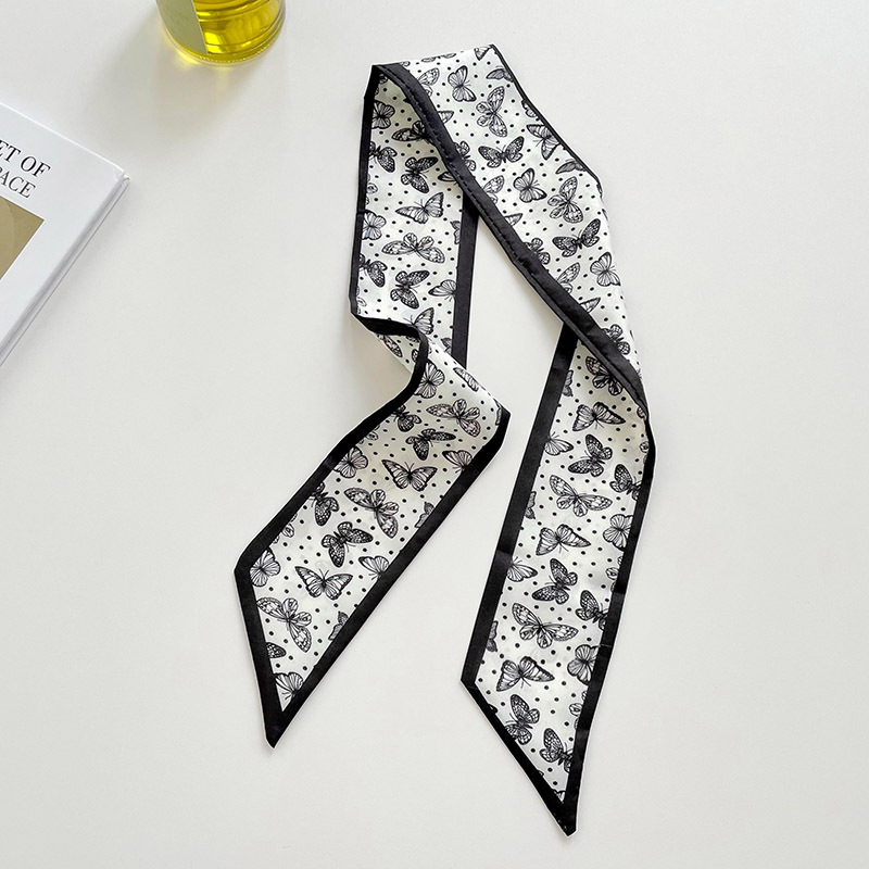 Long Strip Small Silk Scarf Wo - Women Bags Polene บทวิจารณ์และราคา