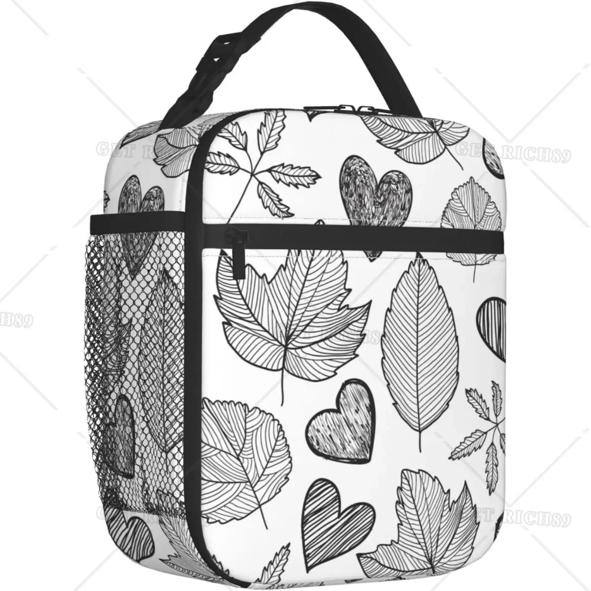 Leaves Hand Drawn Autumn Porta - Women Hand Bags For Office บทวิจารณ์และราคา