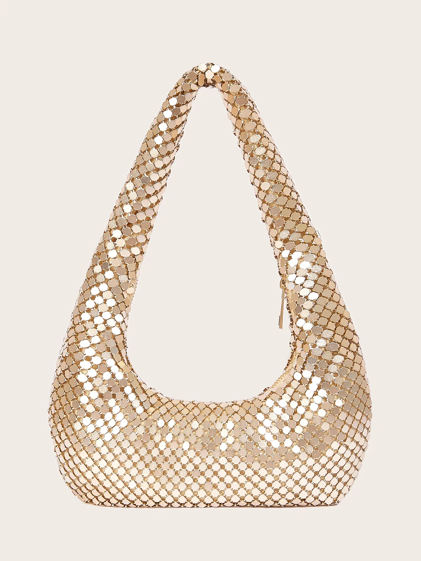Ladies High-End Glittering Met - Clutch Bag Evening บทวิจารณ์และราคา