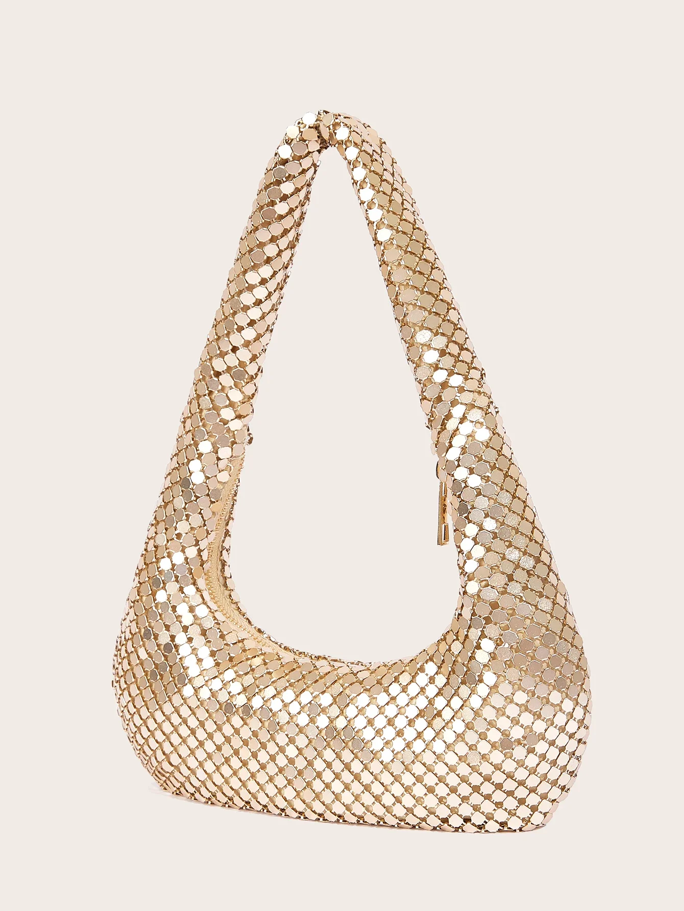 Ladies High-End Glittering Met - Clutch Bag Evening บทวิจารณ์และราคา