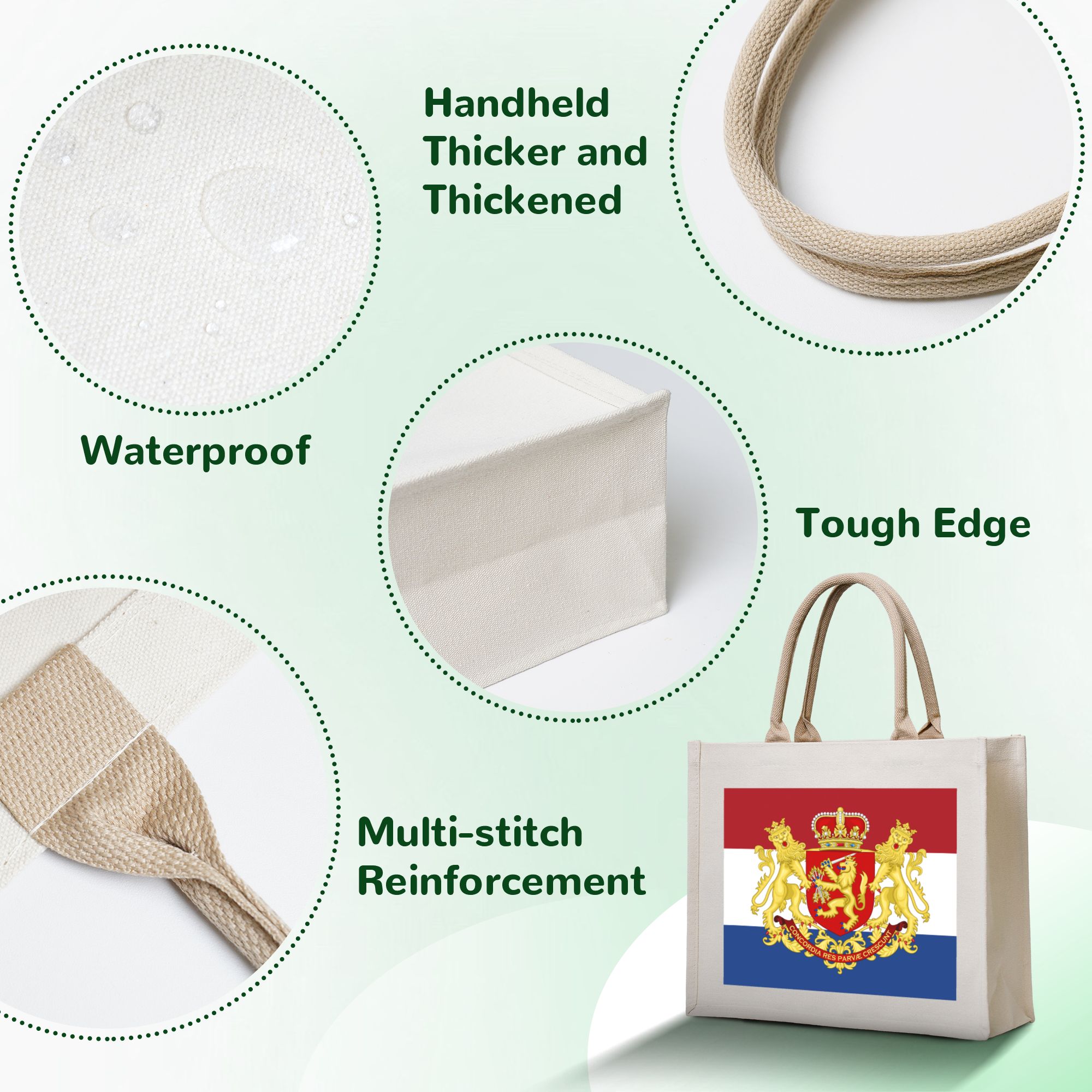 Custom Netherlands coat of arm - Women Bags Netherlands บทวิจารณ์และราคา