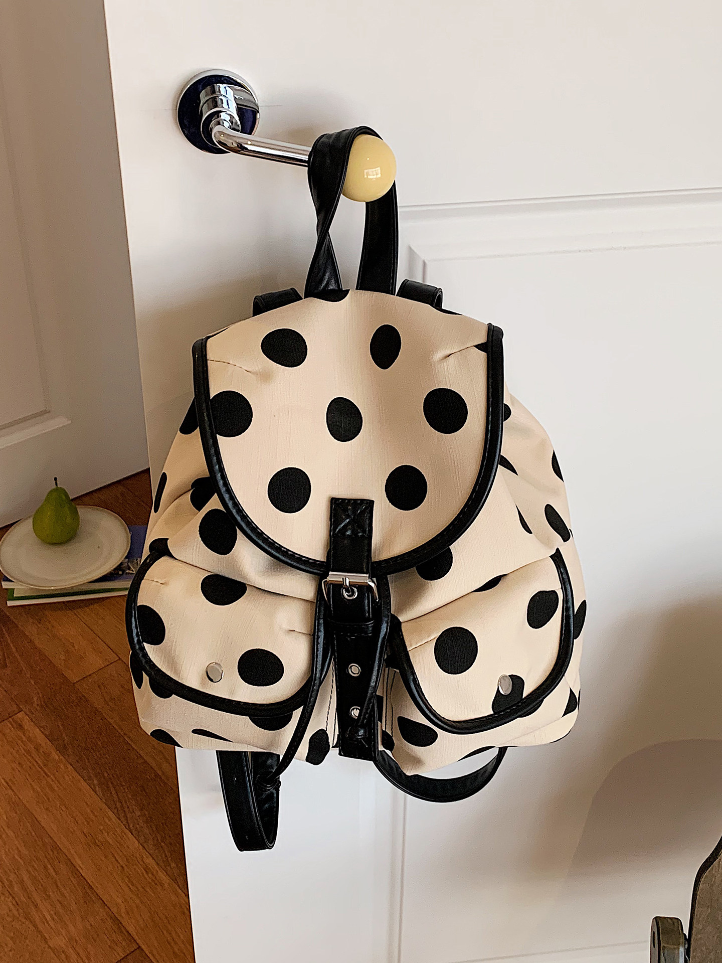 Fashion Polka Dot Backpack Wom - Women Bags In Trend บทวิจารณ์และราคา