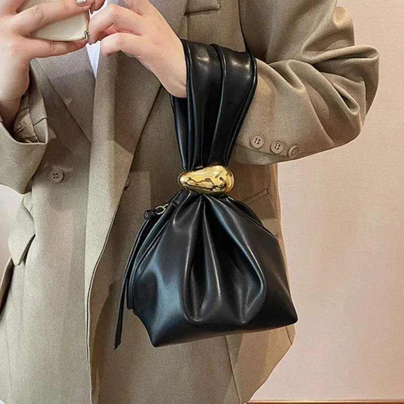 Solid color PU Leather Clutch  - Clutch Bag Evening บทวิจารณ์และราคา