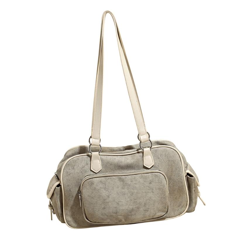 X5XA Modern PU Handbag With St - Women Bags For Office Use บทวิจารณ์และราคา