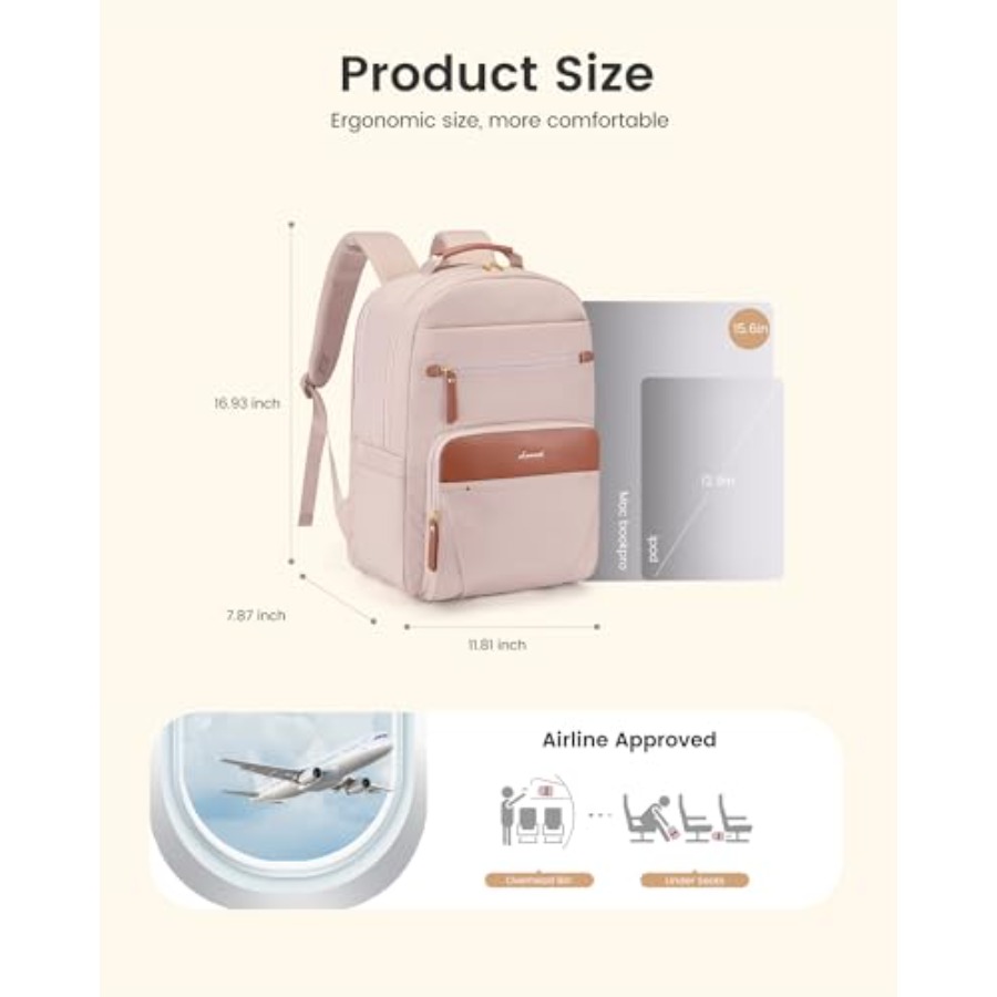 Laptop Backpack for Women with - Women'S Bags For Work บทวิจารณ์และราคา
