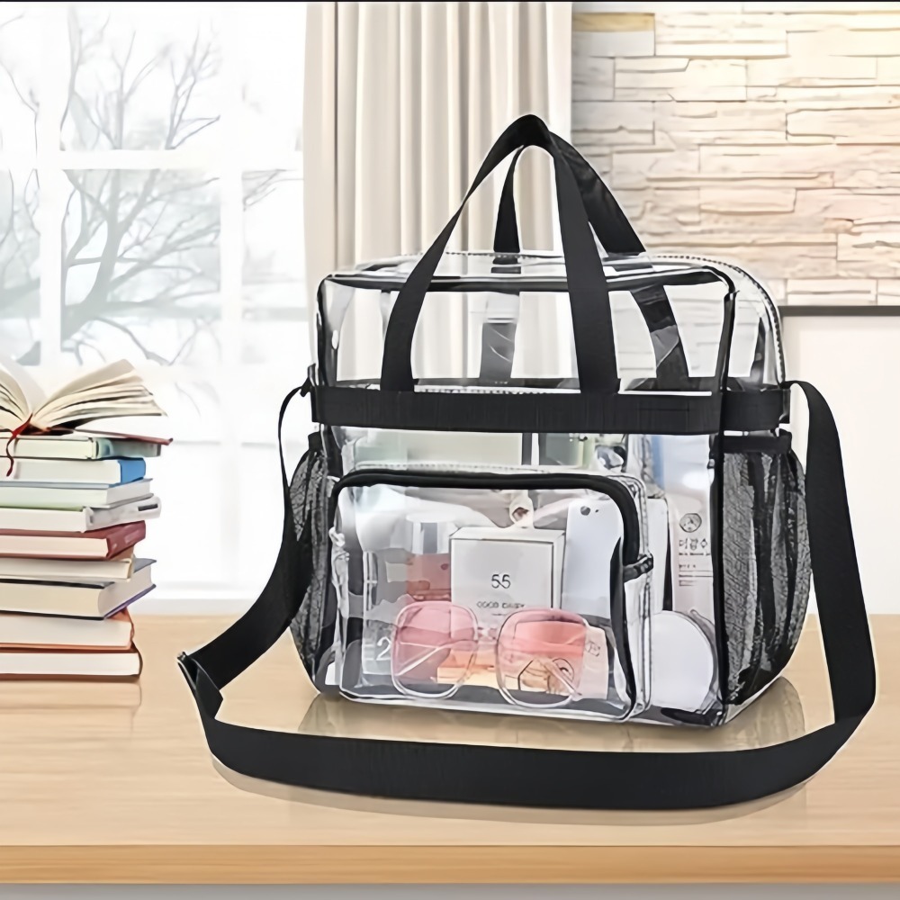 Clear Tote Bag Heavy Duty Plas - Women'S Bags For Work บทวิจารณ์และราคา