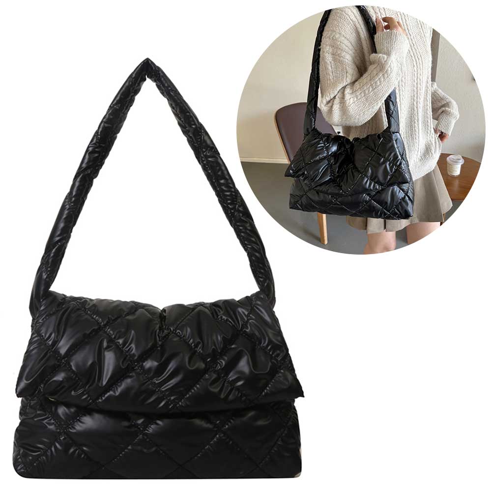 Women NewTrend Quilted Big Han - Women Bags For Office Use บทวิจารณ์และราคา