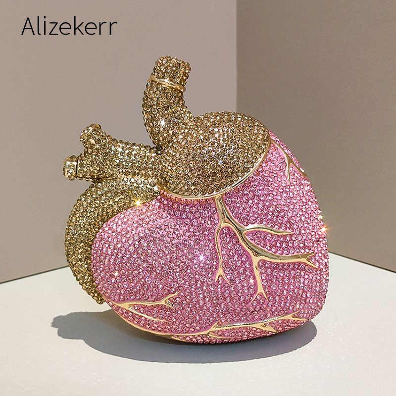 Alizekerr Heart Shaped Diamond - Women Bags 2026 Trends บทวิจารณ์และราคา