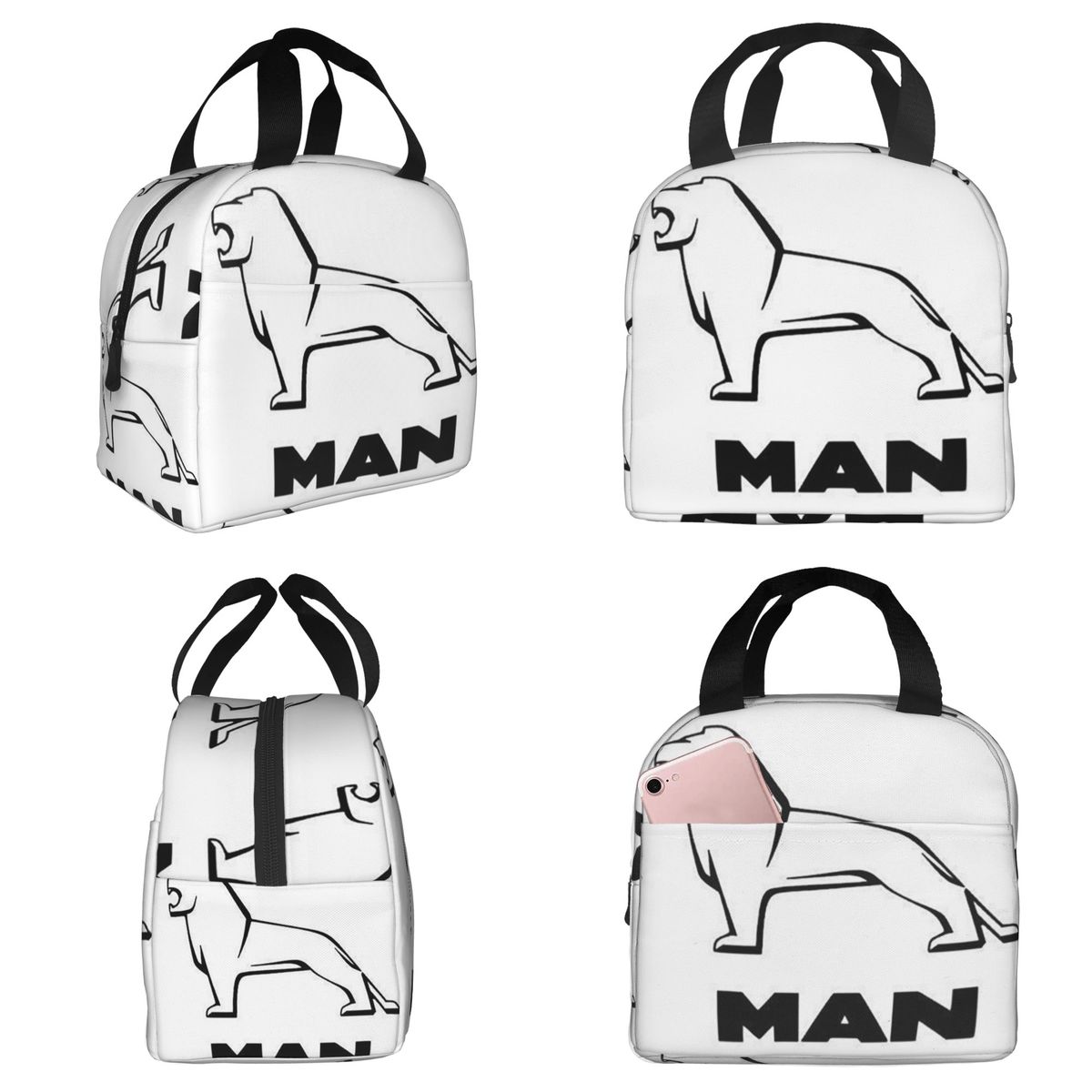 Man Truck Bus Dual-use Logo In - Women Bags For Office Use บทวิจารณ์และราคา