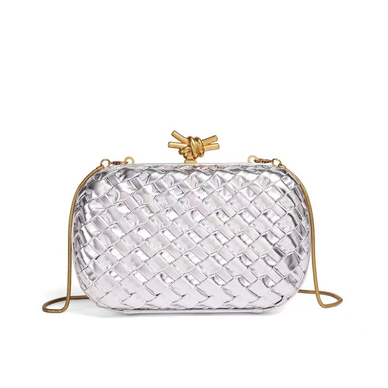 2026 New Woven Chain Crossbody - Clutch Bag Evening บทวิจารณ์และราคา