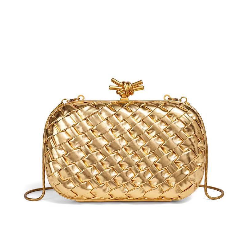 2026 New Woven Chain Crossbody - Clutch Bag Evening บทวิจารณ์และราคา