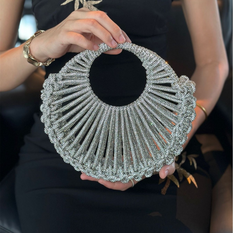 Shiny Clutch Evening Bag Femal - Women Bags In Trend บทวิจารณ์และราคา
