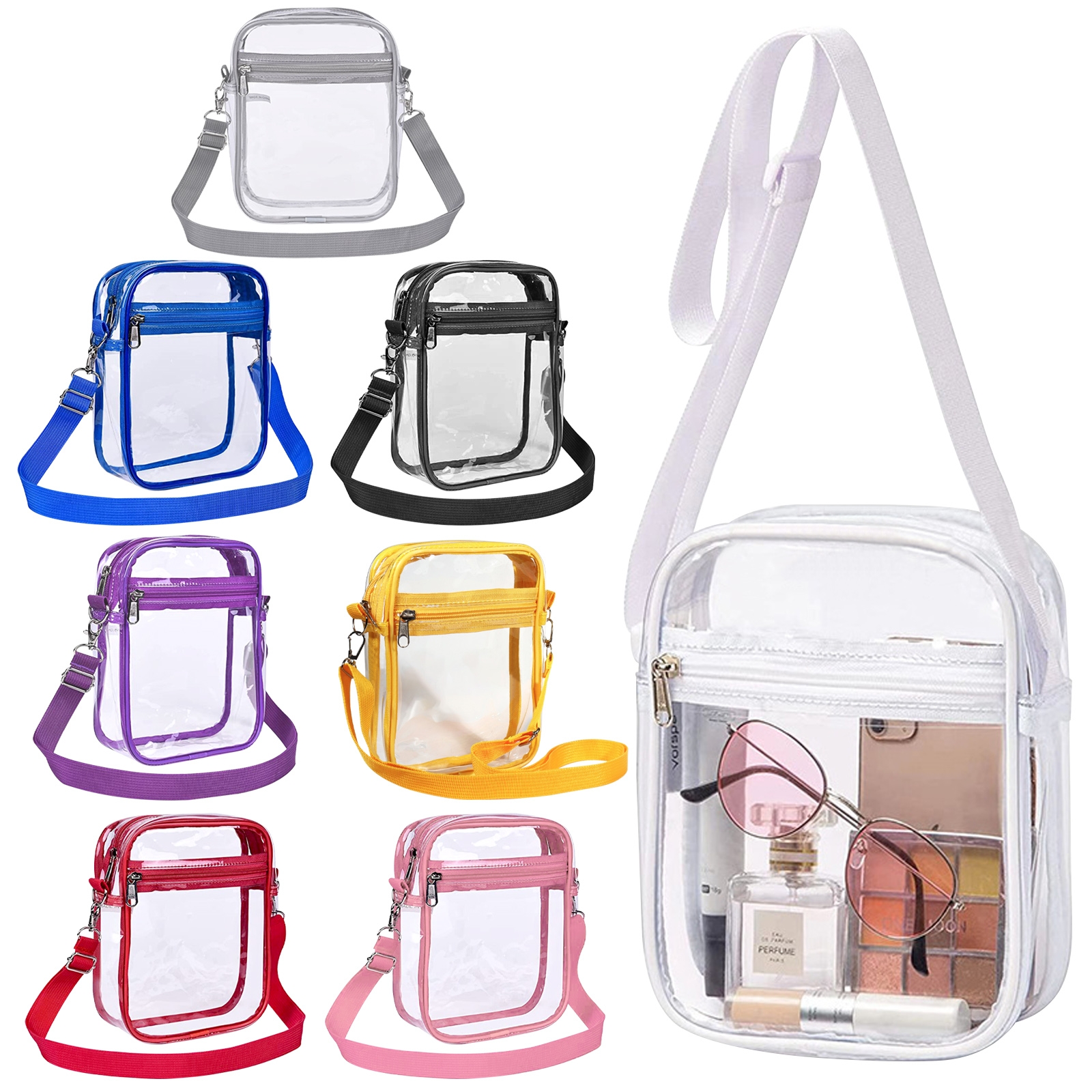 Women Clear Shoulder Bag PVC C - Women Bags Polene บทวิจารณ์และราคา