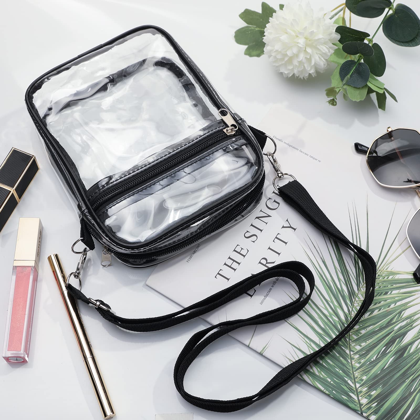 Women Clear Shoulder Bag PVC C - Women Bags Polene บทวิจารณ์และราคา