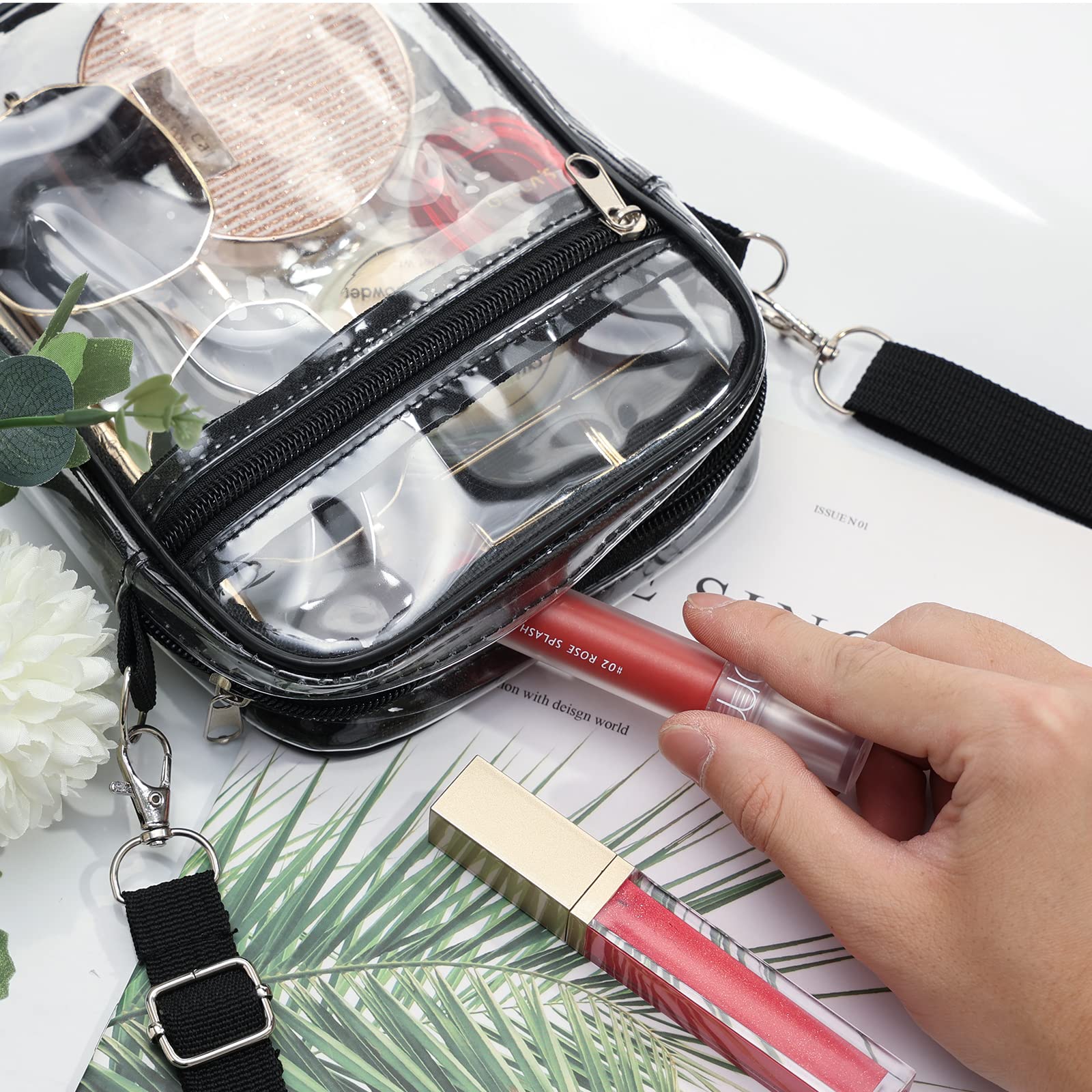 Women Clear Shoulder Bag PVC C - Women Bags Polene บทวิจารณ์และราคา