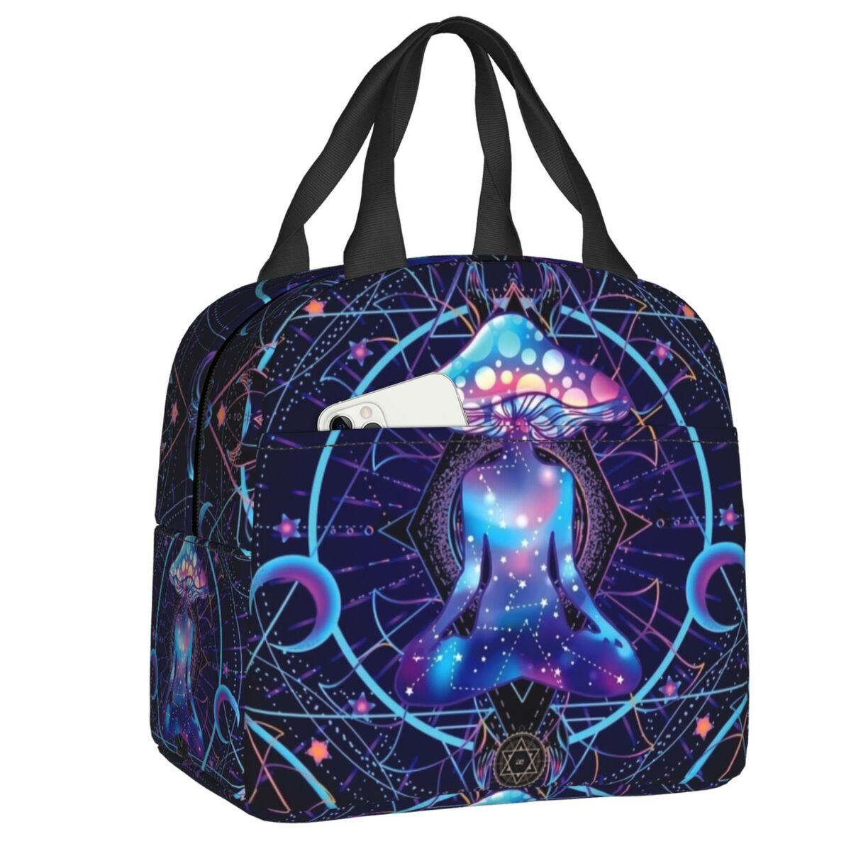Custom India Mandala Lunch Bag - Women Bags India บทวิจารณ์และราคา