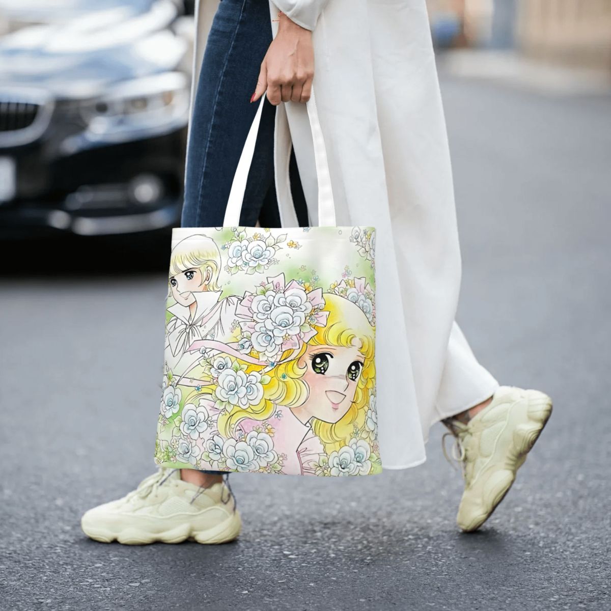 Candy Candy Anime Canvas Tote  - Women Bags In Trend บทวิจารณ์และราคา