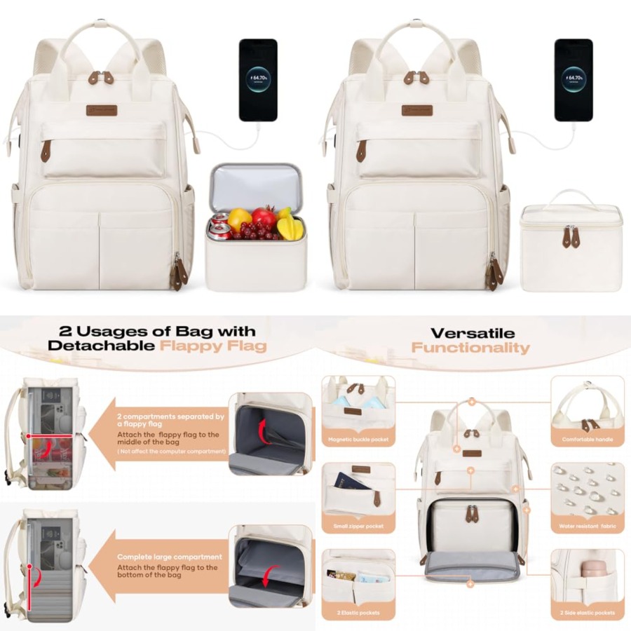 Travel Backpack for Women Men, - Women'S Bags For Work บทวิจารณ์และราคา