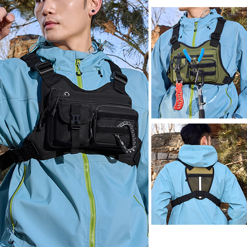 Outdoor Sports Chest Bag Vest  - Women Bags Polene บทวิจารณ์และราคา