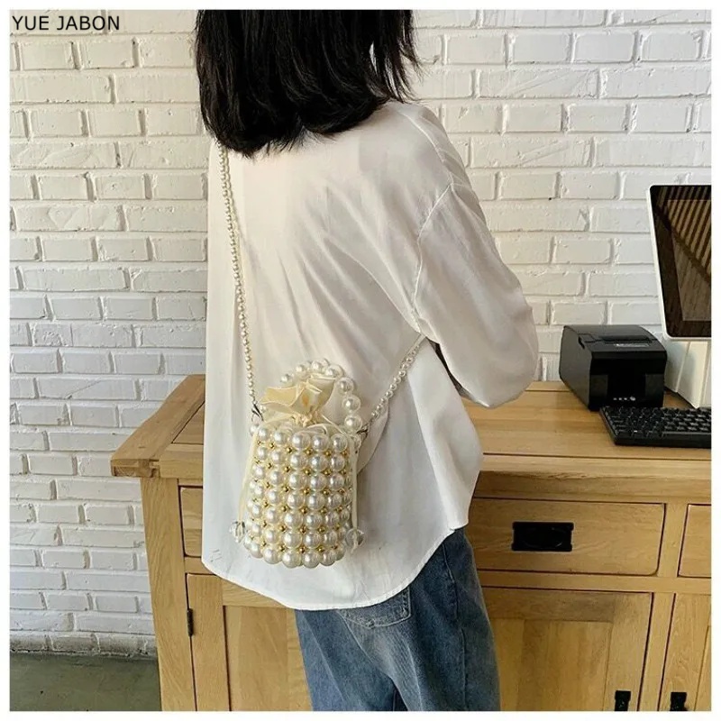 Fashion Female Handmade Pearl  - Women Bags In Trend บทวิจารณ์และราคา