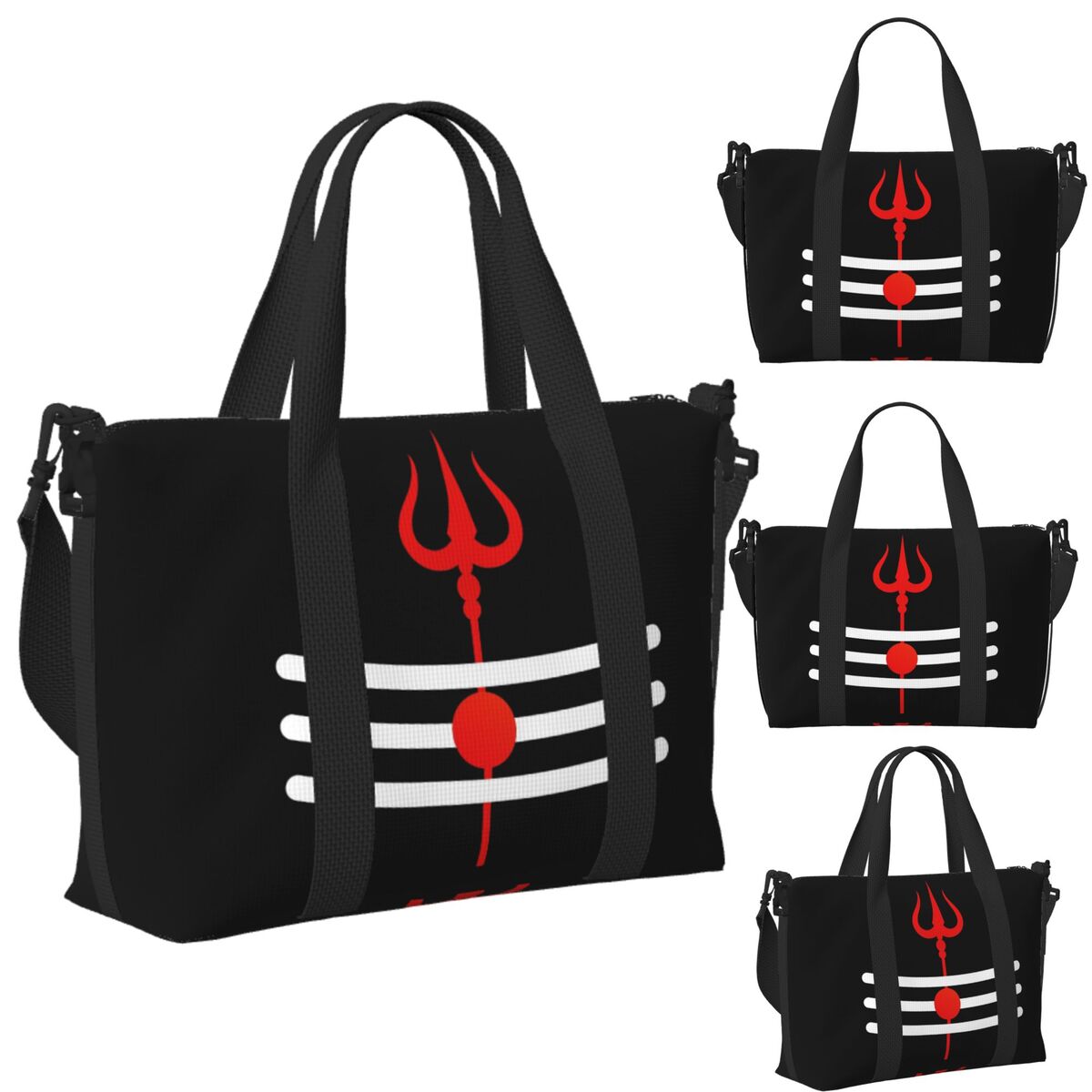 Custom Shiva Hindu God India L - Women Bags India บทวิจารณ์และราคา