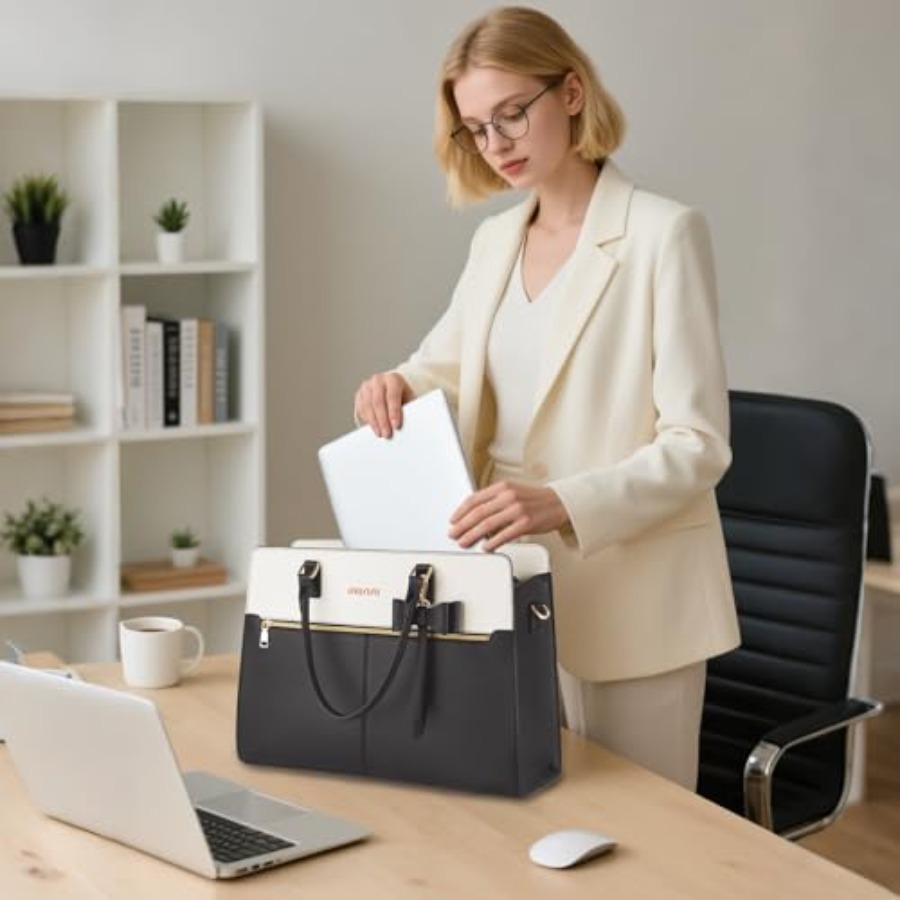 Laptop Tote Bag for Women, 15. - Women'S Bags For Work บทวิจารณ์และราคา