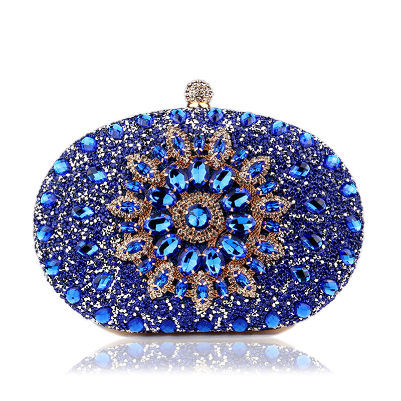 Diamond Crystal Women Make Up  - Clutch Bag Evening บทวิจารณ์และราคา