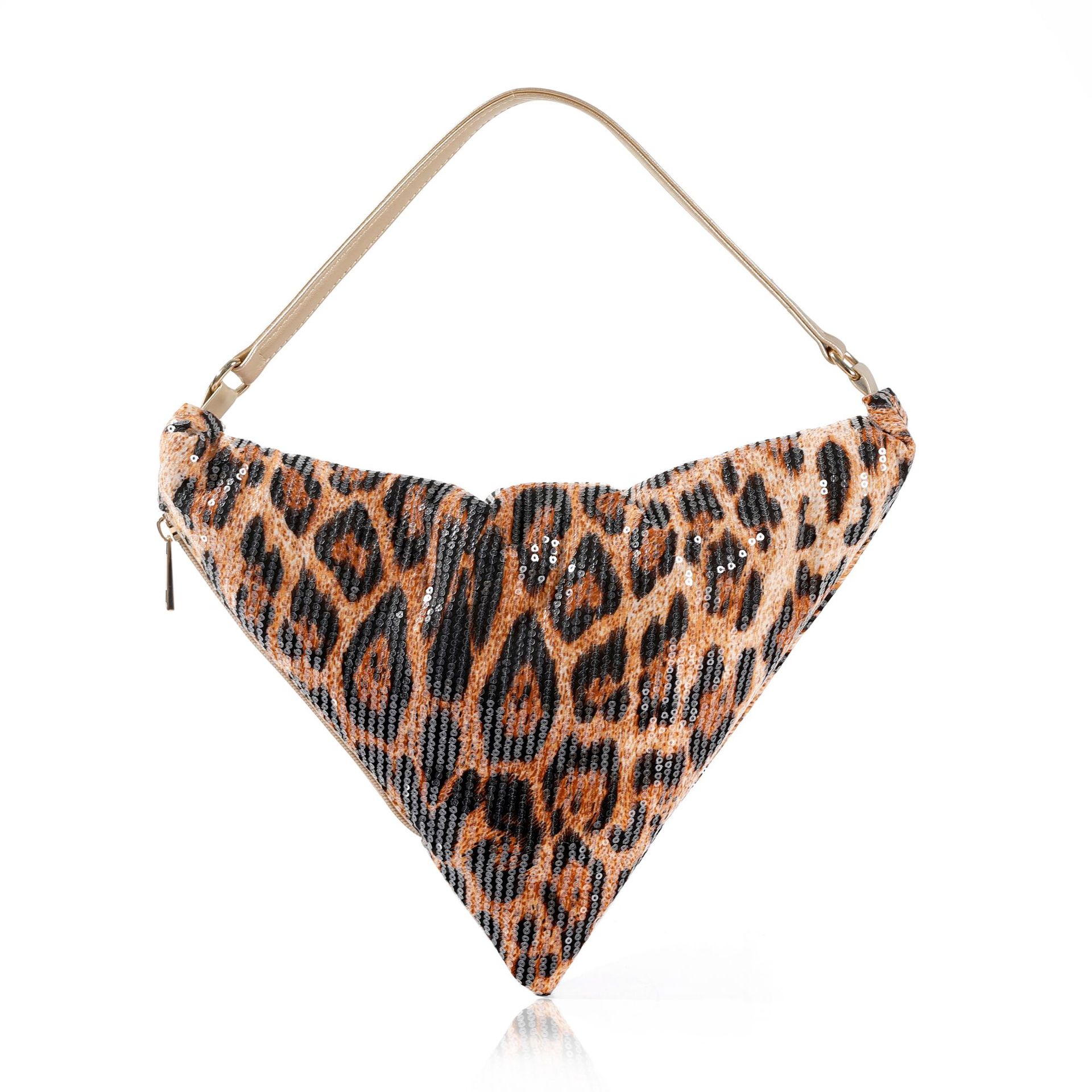 Leopard print crescent bag sho - Women Bags 2026 Trends บทวิจารณ์และราคา