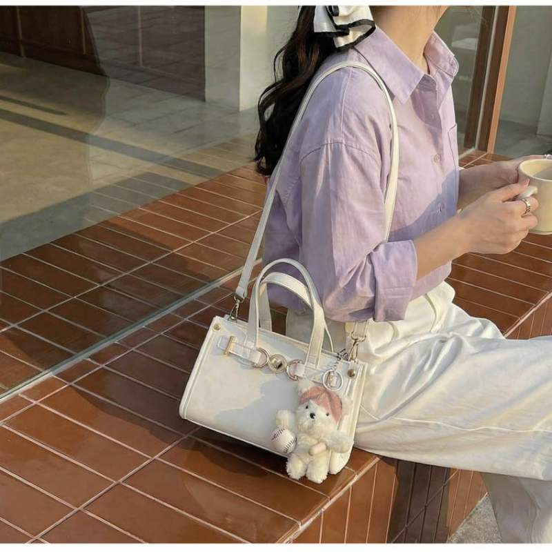 Women's Versatile Solid Color  - Women Hand Bags For Office บทวิจารณ์และราคา