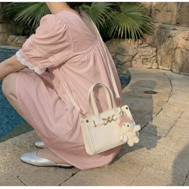 Women's Versatile Solid Color  - Women Hand Bags For Office บทวิจารณ์และราคา