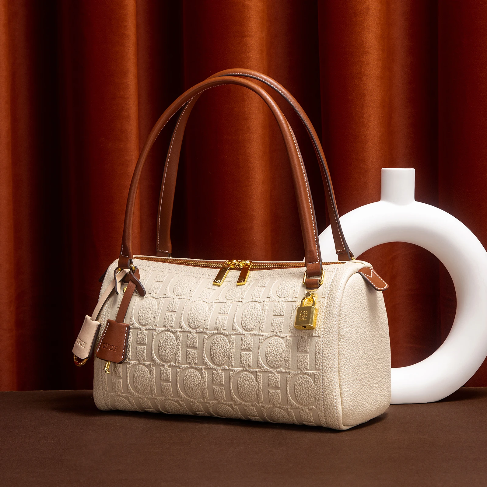 C-H Women's Boston Bag Autumn  - Women'S Bags New Collection บทวิจารณ์และราคา