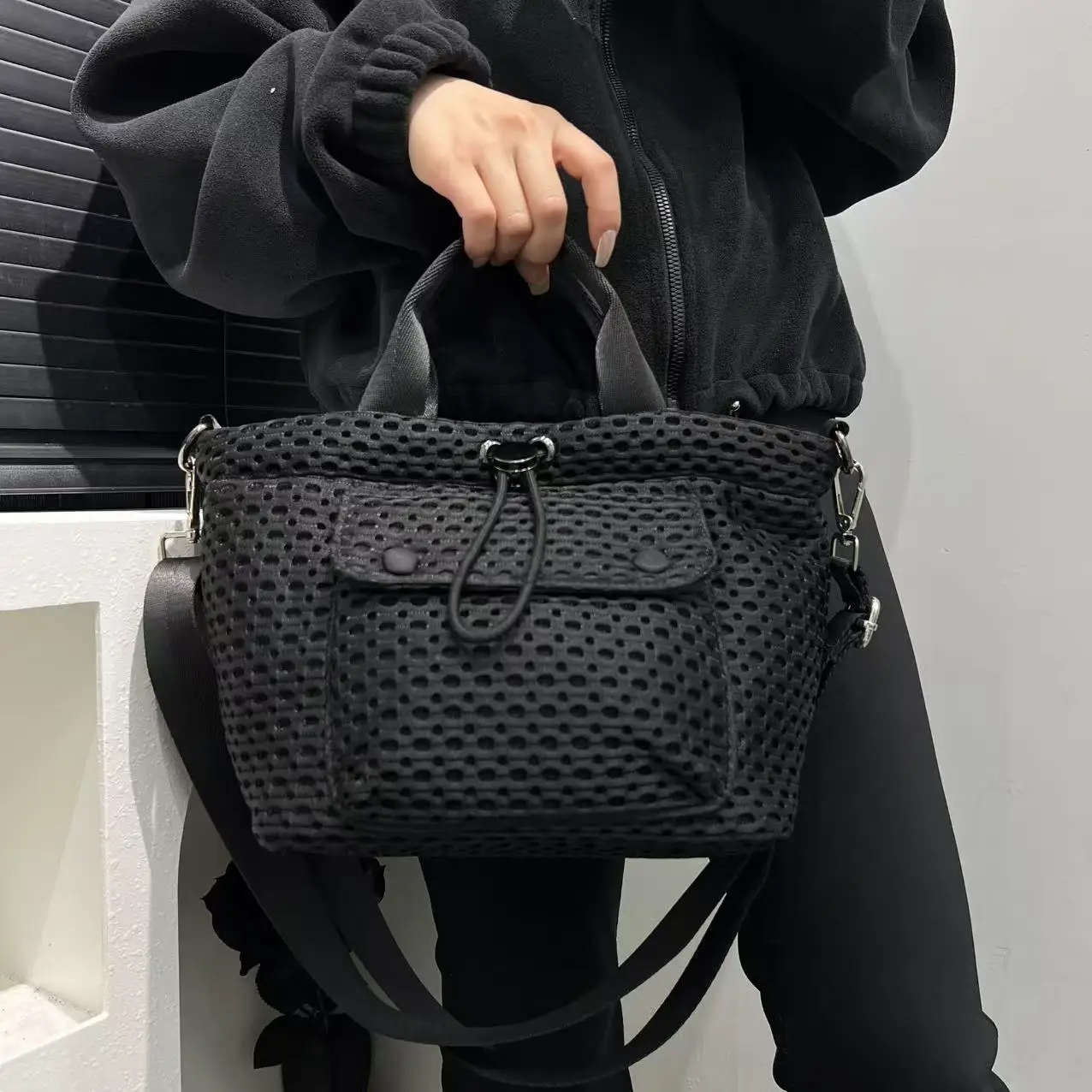 Ladies' fashionable mesh light - Women Bags Polene บทวิจารณ์และราคา