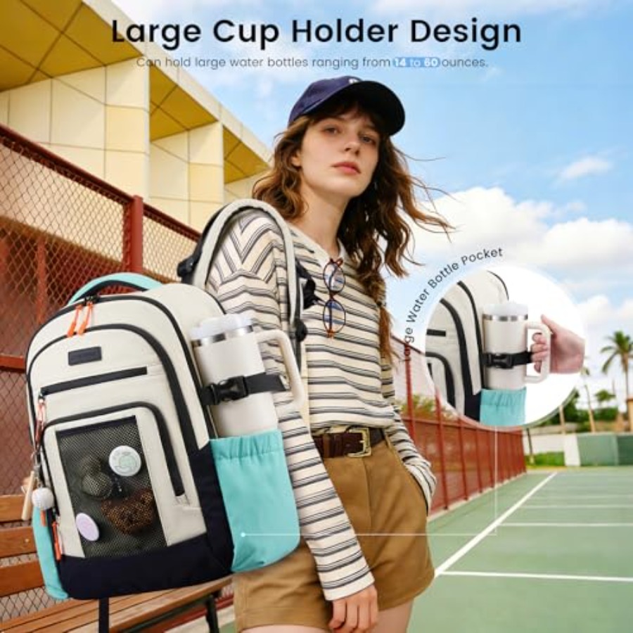 Laptop Backpack for Women with - Women'S Bags For Work บทวิจารณ์และราคา