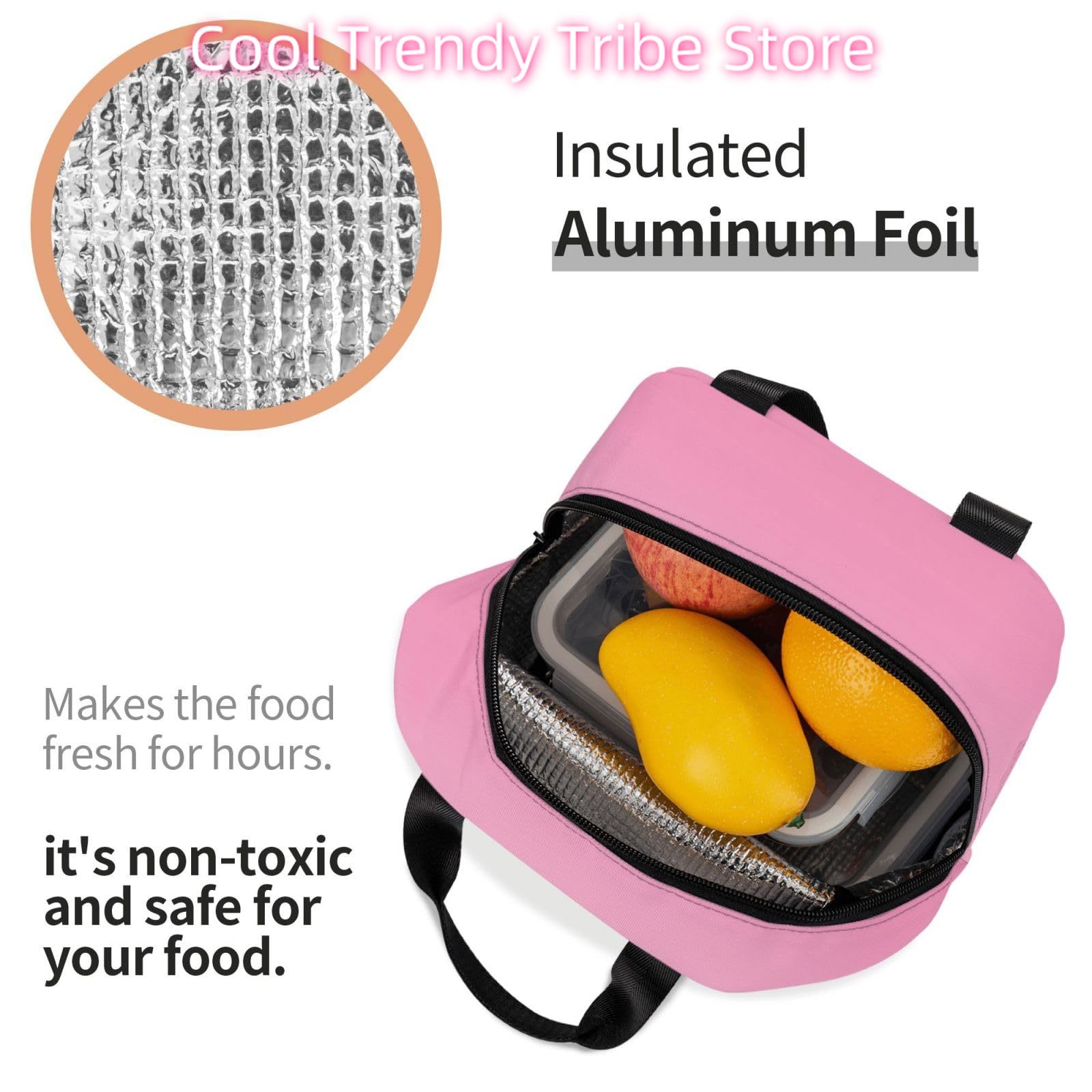 Insulated Lunch Bag for Women  - Women Hand Bags For Office บทวิจารณ์และราคา