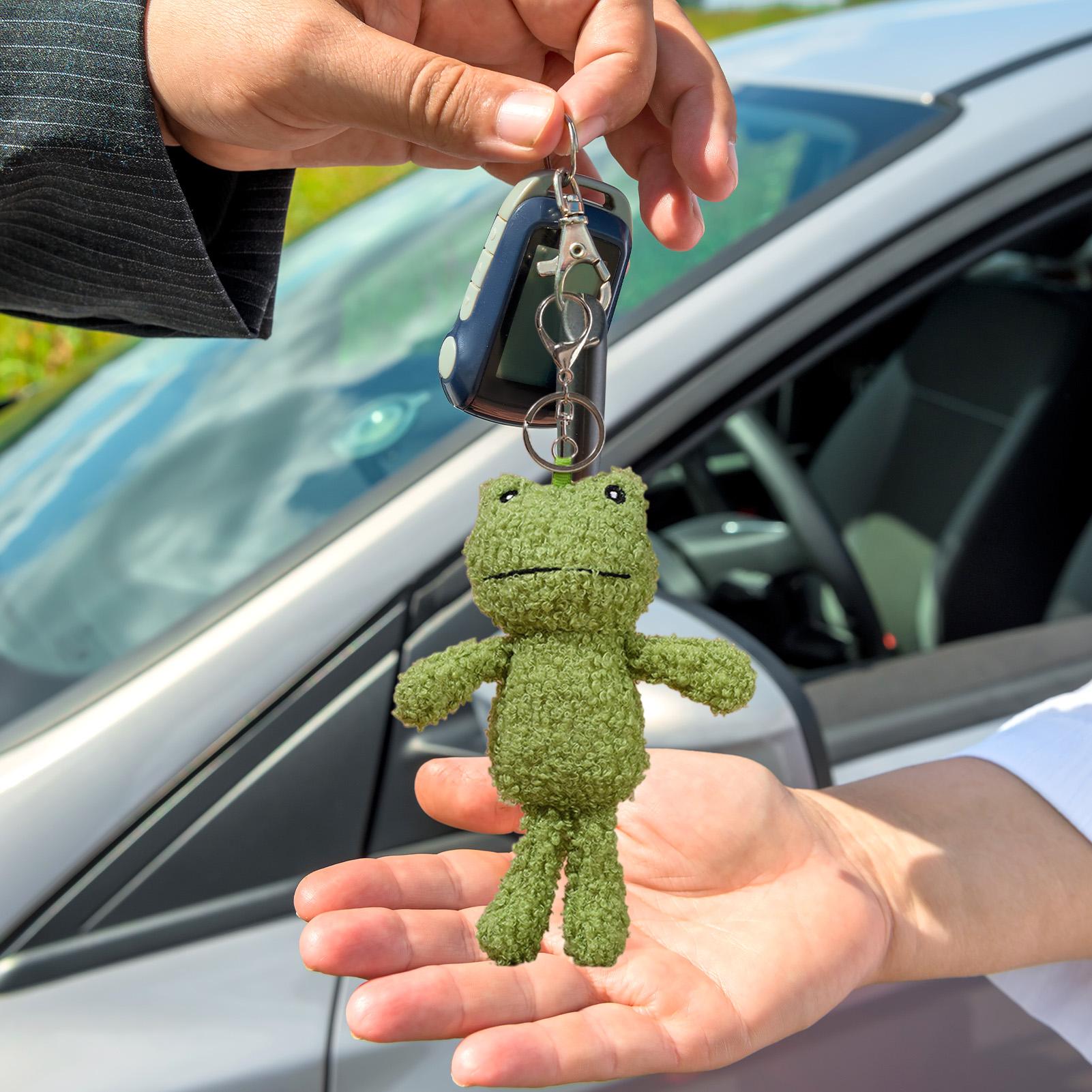 Plush Frog Keychain Bag Charm  - Women'S Bags New Collection บทวิจารณ์และราคา