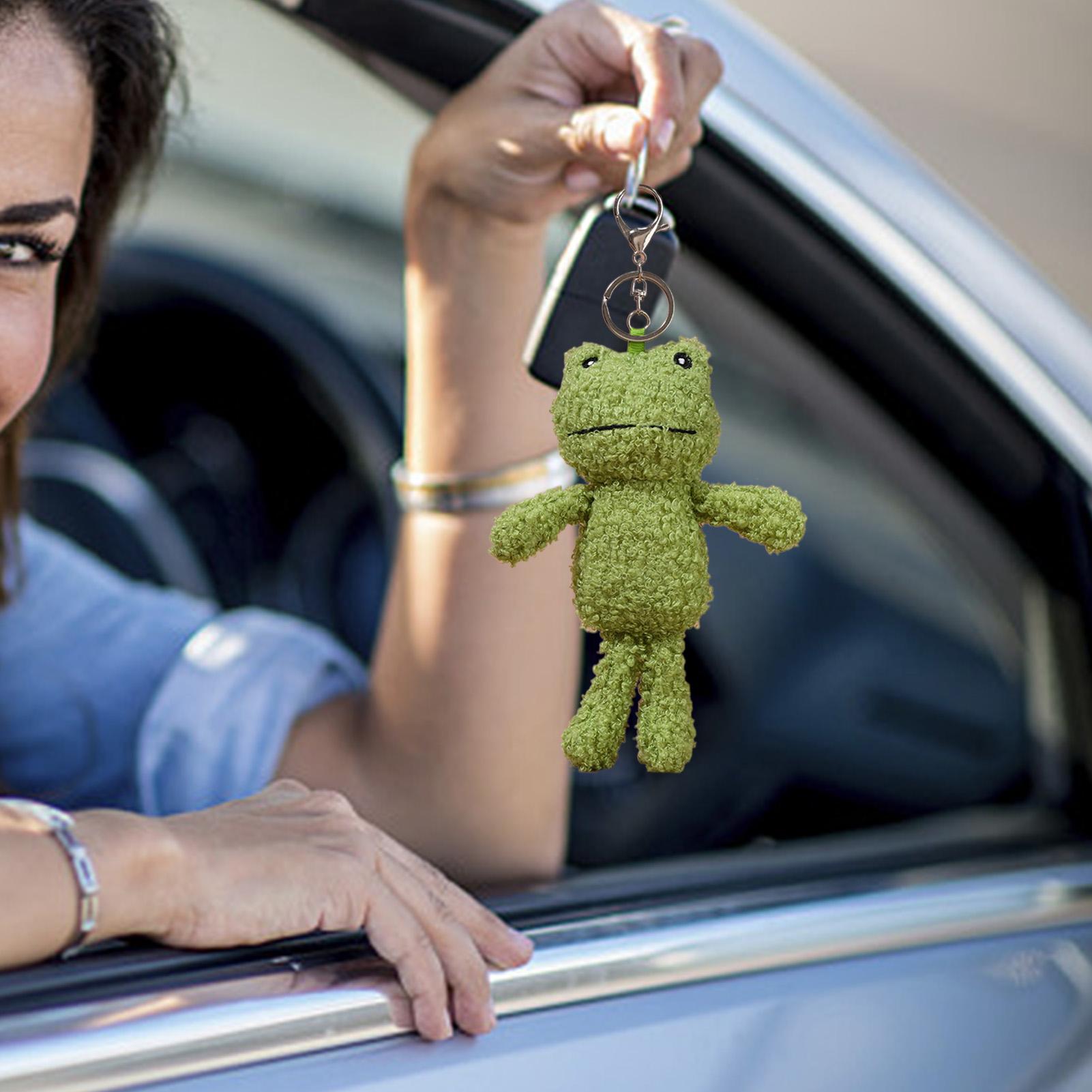 Plush Frog Keychain Bag Charm  - Women'S Bags New Collection บทวิจารณ์และราคา