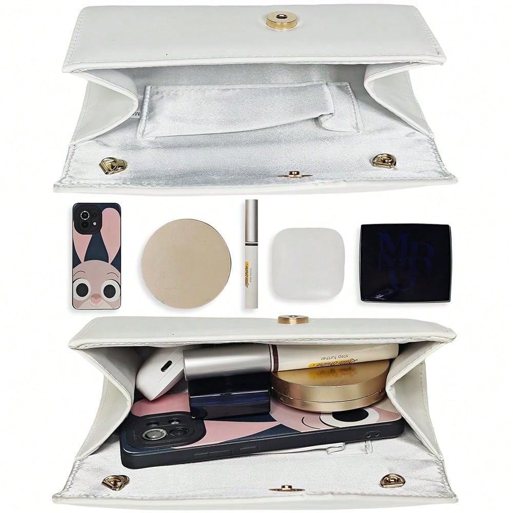 Clutch Purse For Women, Leathe - Clutch Bag Evening บทวิจารณ์และราคา