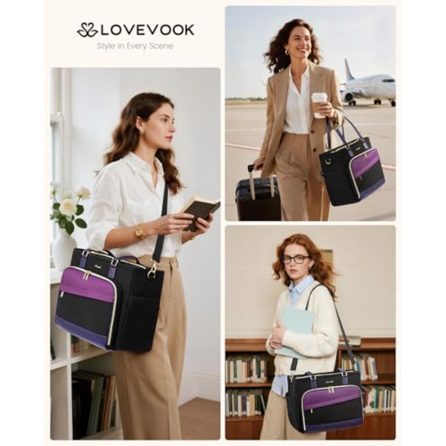 LOVEVOOK Teacher Tote Bag, Lap - Women'S Bags For Work บทวิจารณ์และราคา