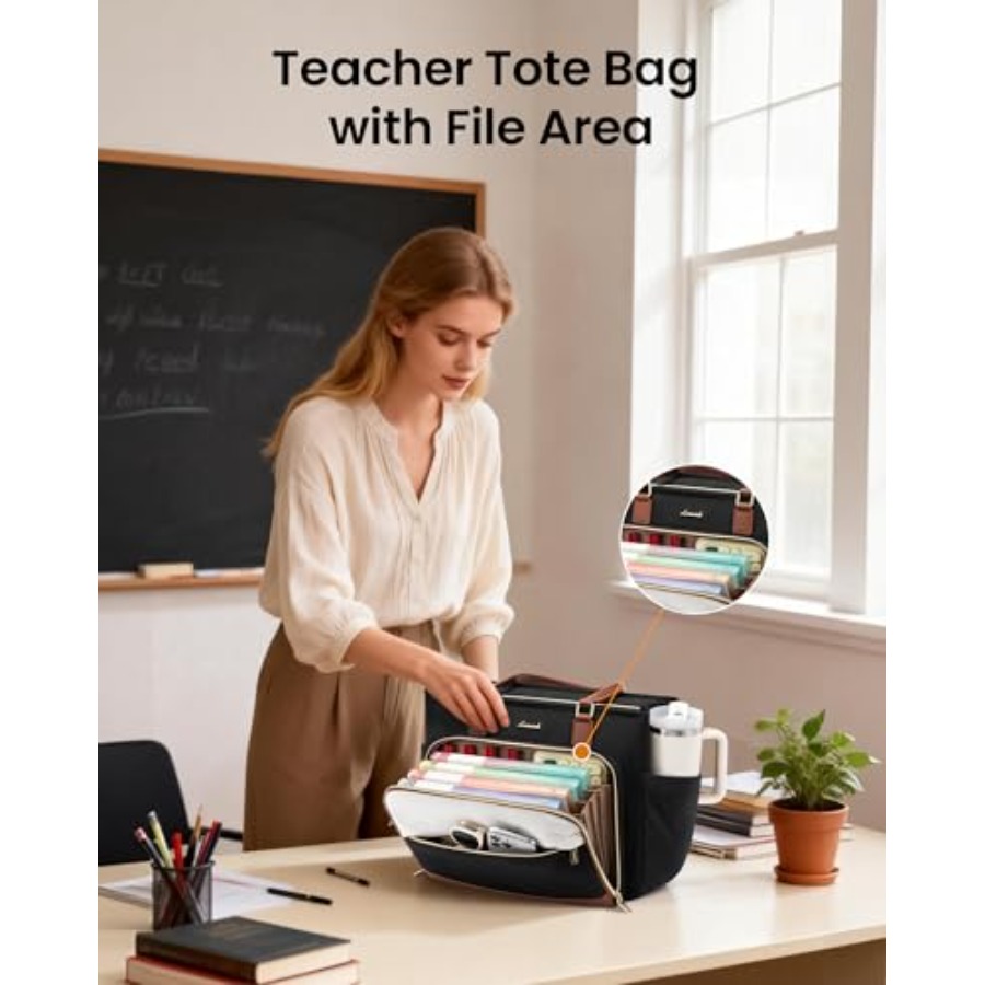 LOVEVOOK Teacher Tote Bag, Lap - Women'S Bags For Work บทวิจารณ์และราคา