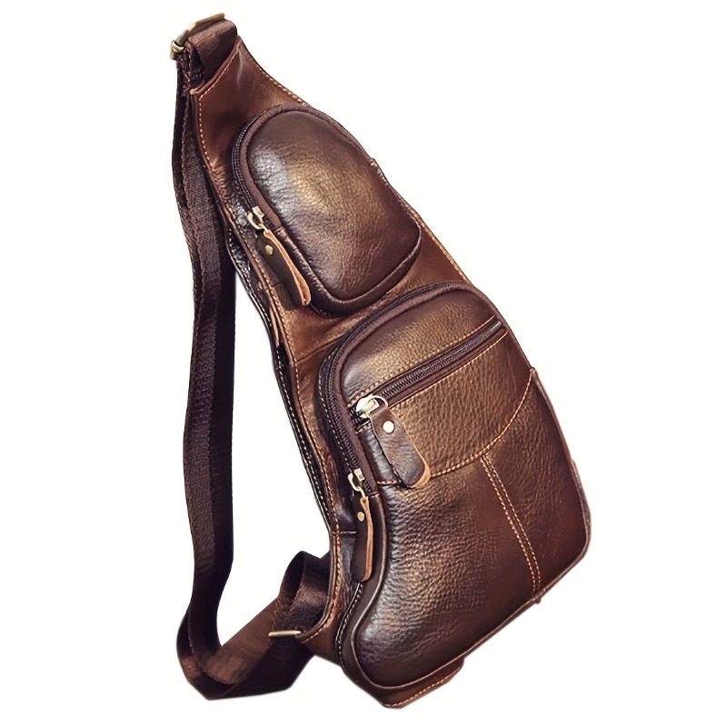 Genuine Leather Chest Bag for  - Women Bags Polene บทวิจารณ์และราคา