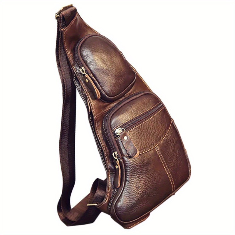 Genuine Leather Chest Bag for  - Women Bags Polene บทวิจารณ์และราคา
