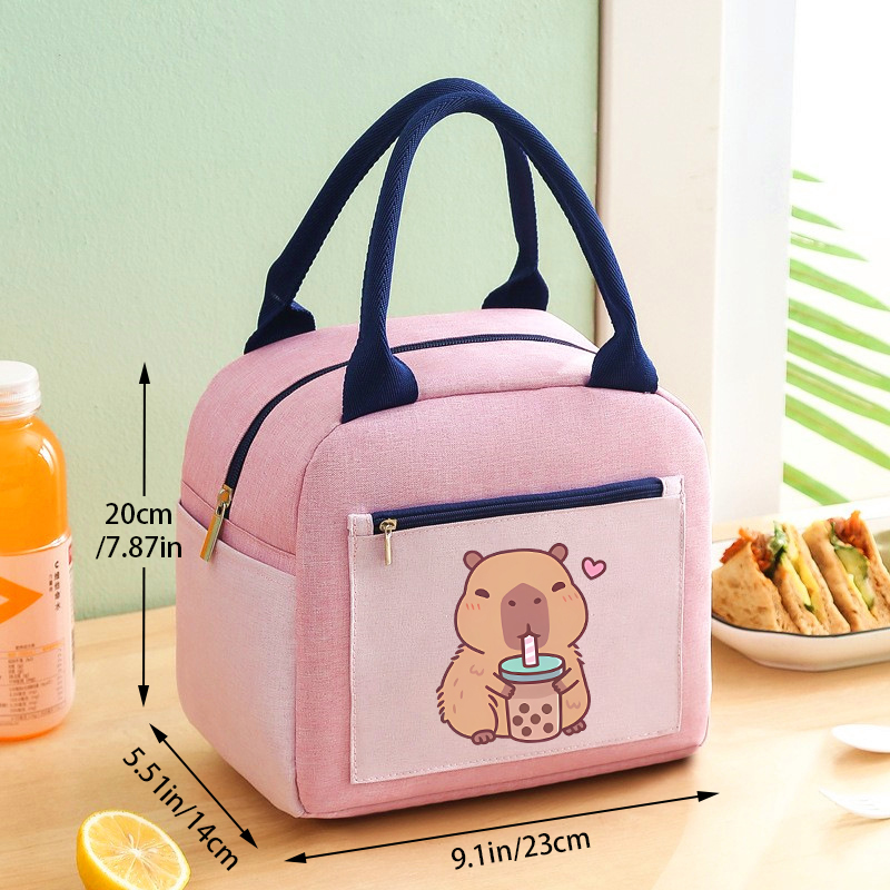 Capybara Boy Girl Hand Lunch B - Women Hand Bags For Office บทวิจารณ์และราคา