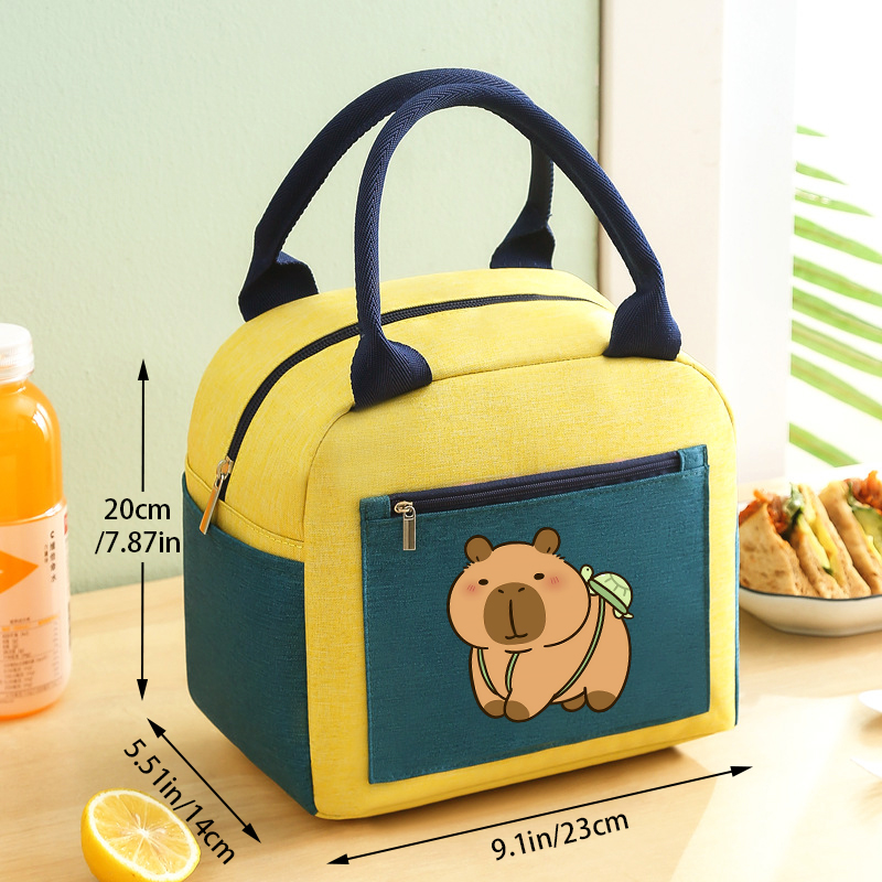 Capybara Boy Girl Hand Lunch B - Women Hand Bags For Office บทวิจารณ์และราคา
