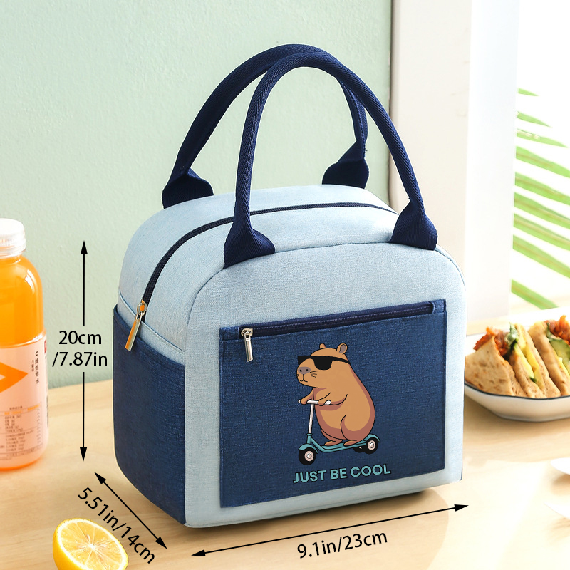 Capybara Boy Girl Hand Lunch B - Women Hand Bags For Office บทวิจารณ์และราคา