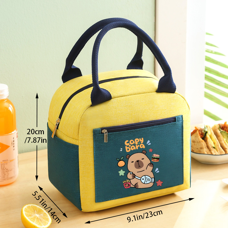 Capybara Boy Girl Hand Lunch B - Women Hand Bags For Office บทวิจารณ์และราคา