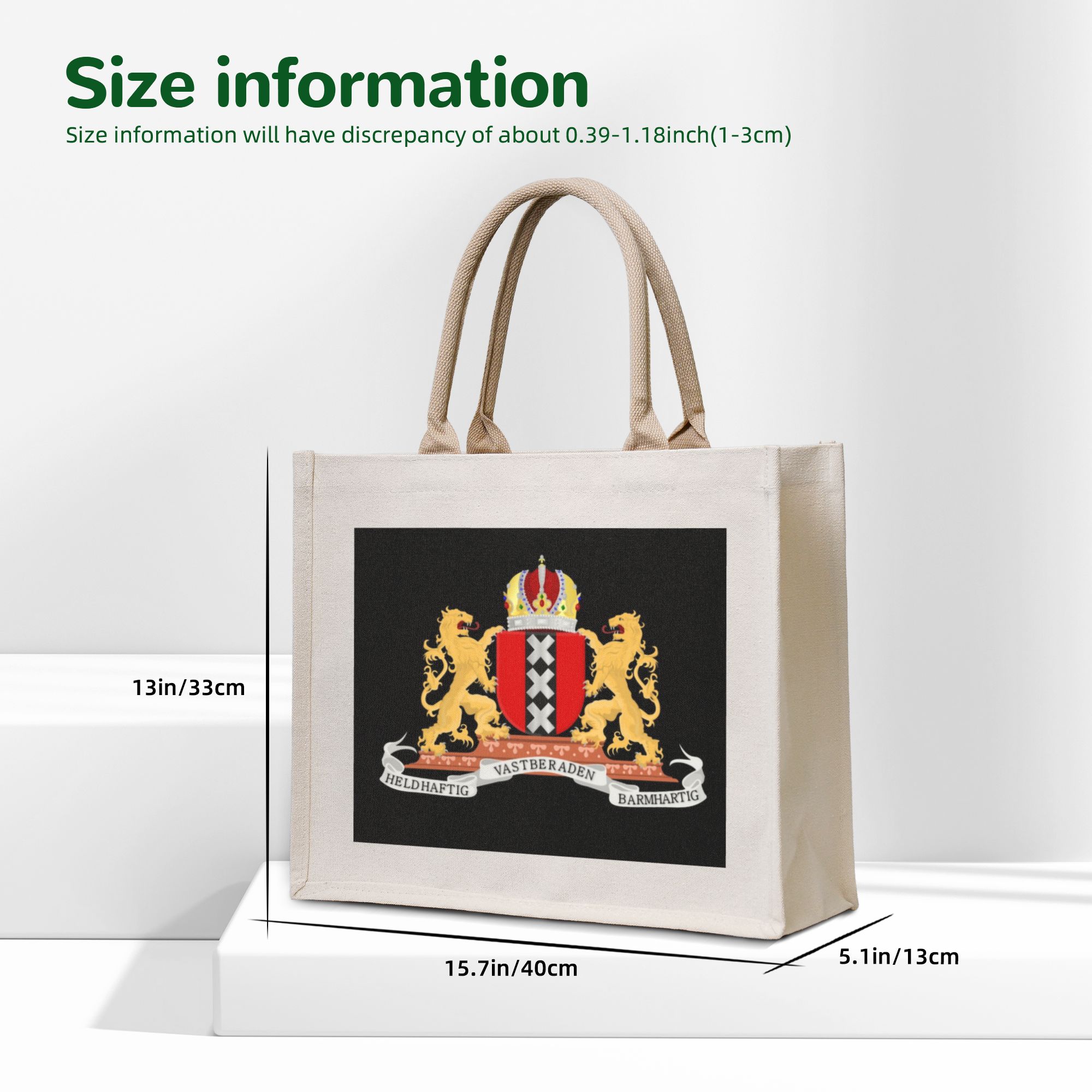Custom Amsterdam Coat Of Arms  - Women Bags Netherlands บทวิจารณ์และราคา